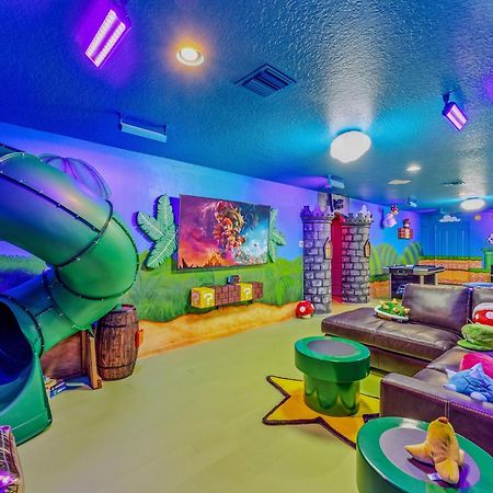 Mario'S Magic Mansion - Family Fun! Private Heated Pool & Spa 4 Miles To Disney! Villa Kissimmee Dış mekan fotoğraf