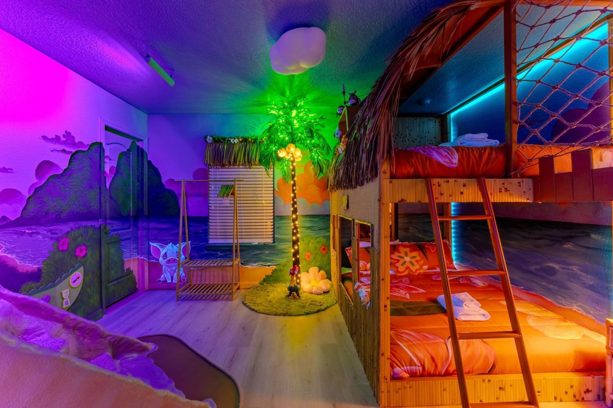 Mario'S Magic Mansion - Family Fun! Private Heated Pool & Spa 4 Miles To Disney! Villa Kissimmee Dış mekan fotoğraf